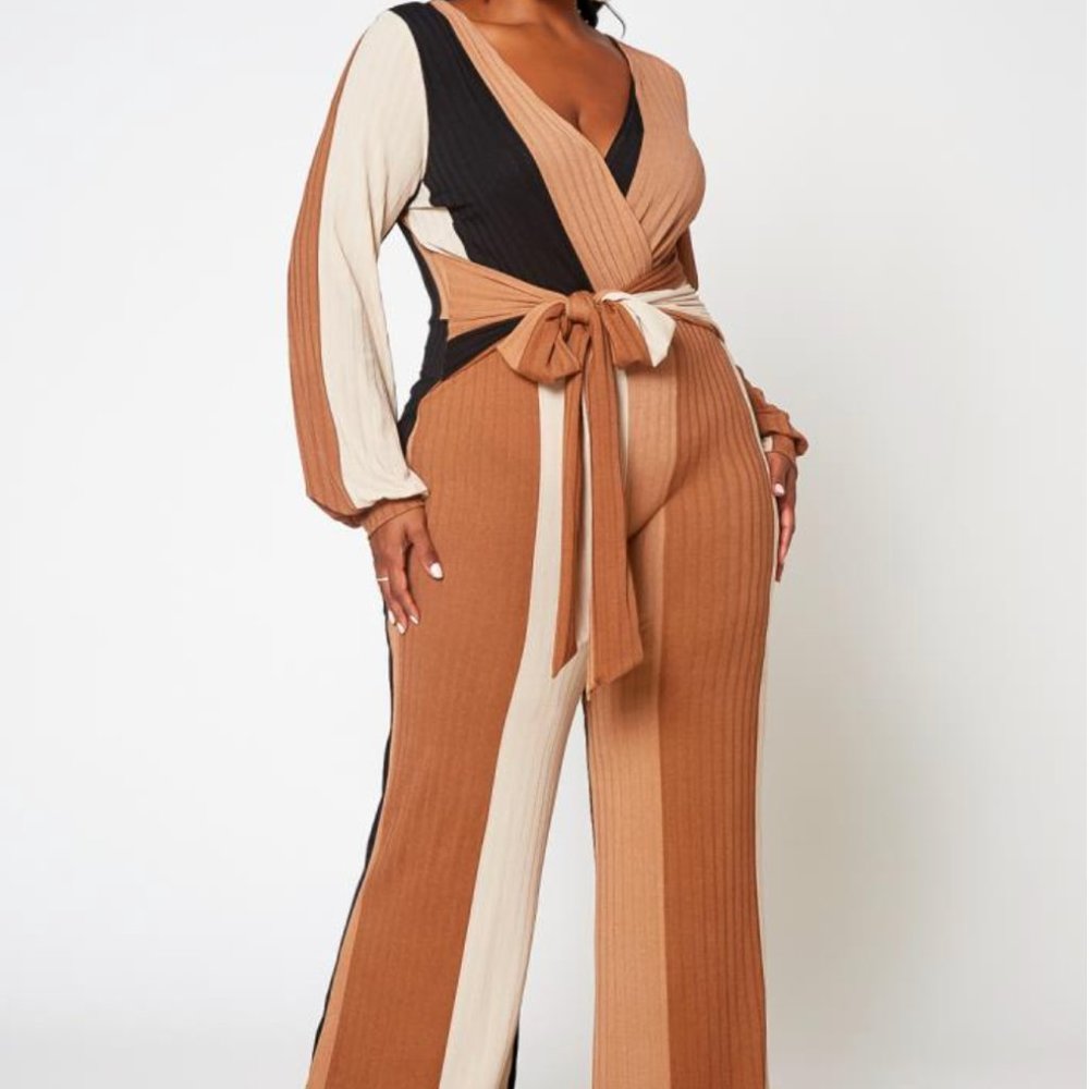 Bold Autumn Jumpsuit